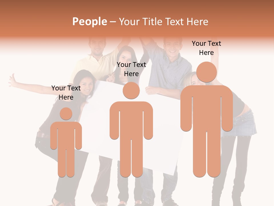 Cheerful Students Female PowerPoint Template