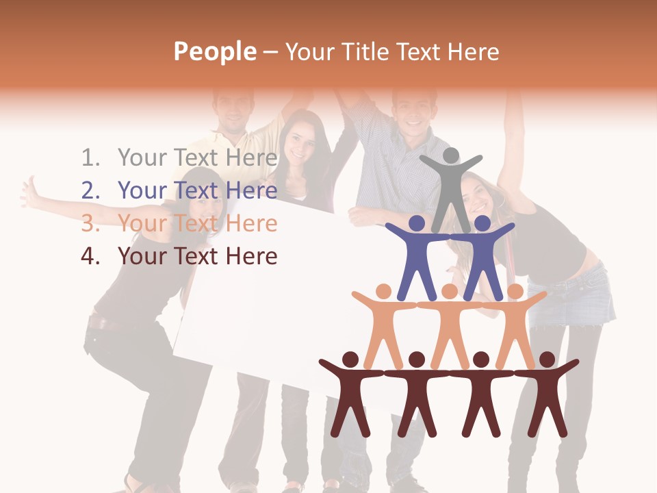 Cheerful Students Female PowerPoint Template