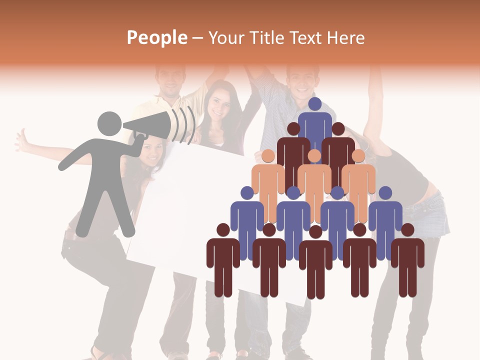 Cheerful Students Female PowerPoint Template