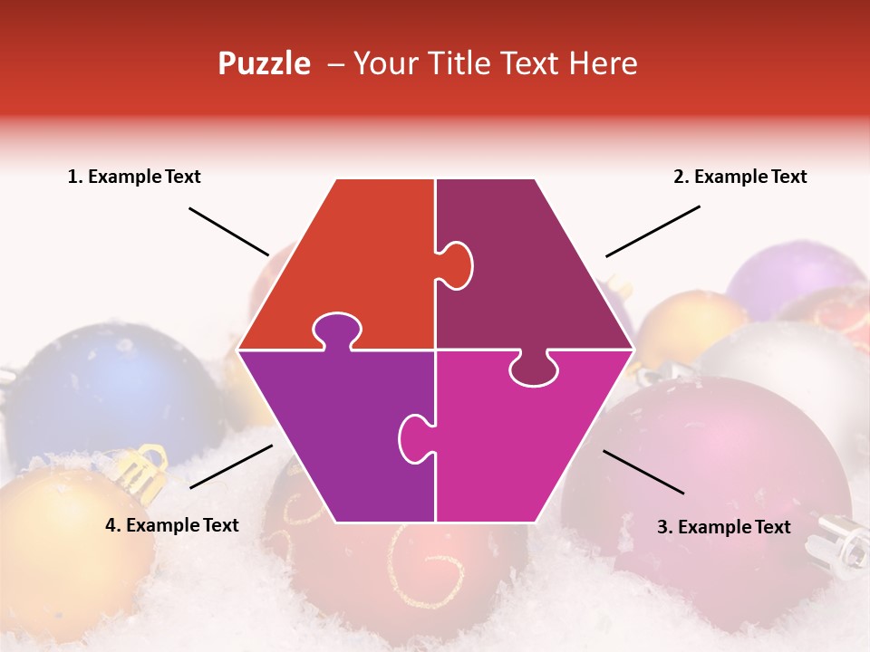 Decorate Object Merry PowerPoint Template