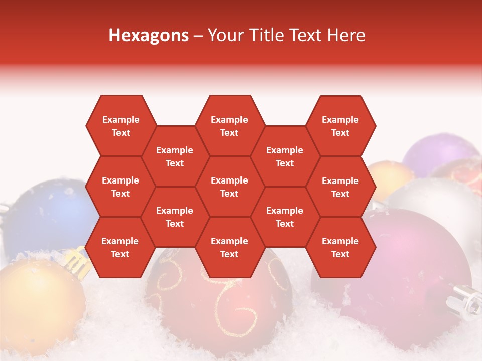 Decorate Object Merry PowerPoint Template