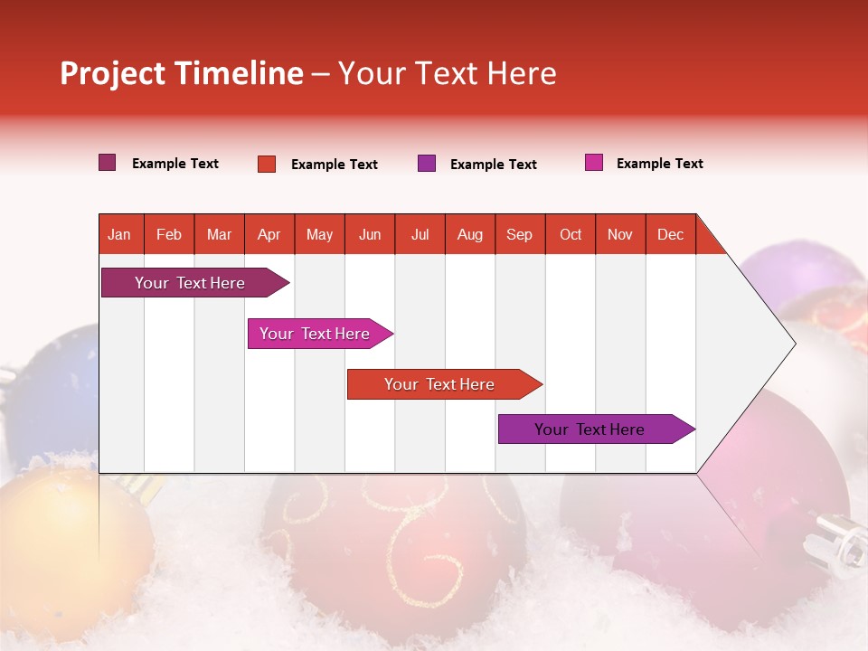 Decorate Object Merry PowerPoint Template