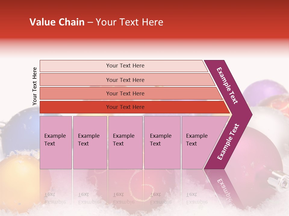 Decorate Object Merry PowerPoint Template