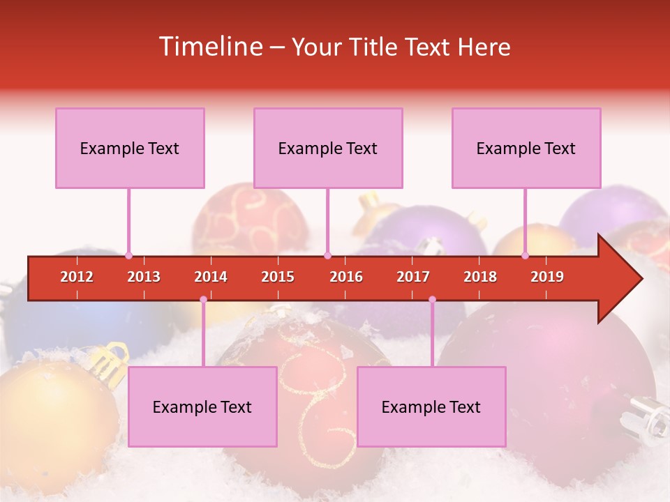 Decorate Object Merry PowerPoint Template