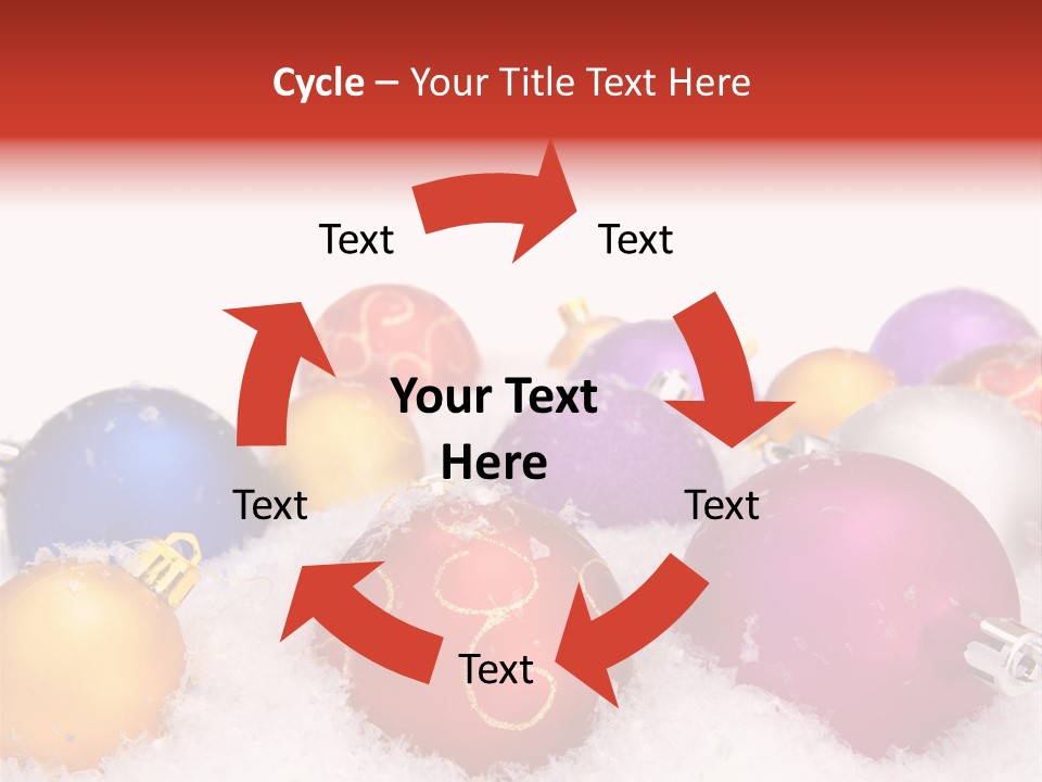 Decorate Object Merry PowerPoint Template