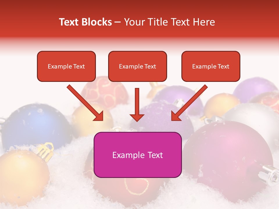 Decorate Object Merry PowerPoint Template