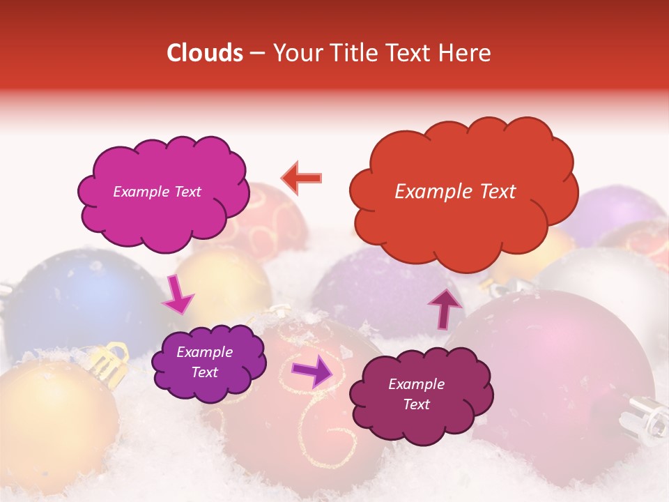 Decorate Object Merry PowerPoint Template