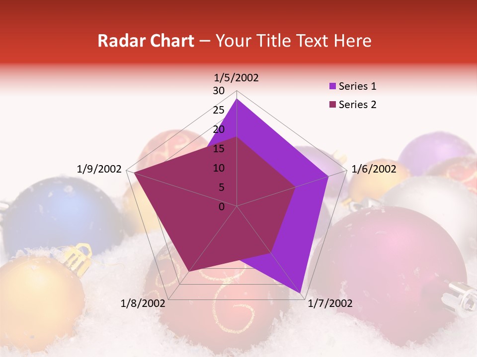 Decorate Object Merry PowerPoint Template