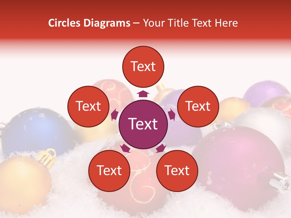 Decorate Object Merry PowerPoint Template