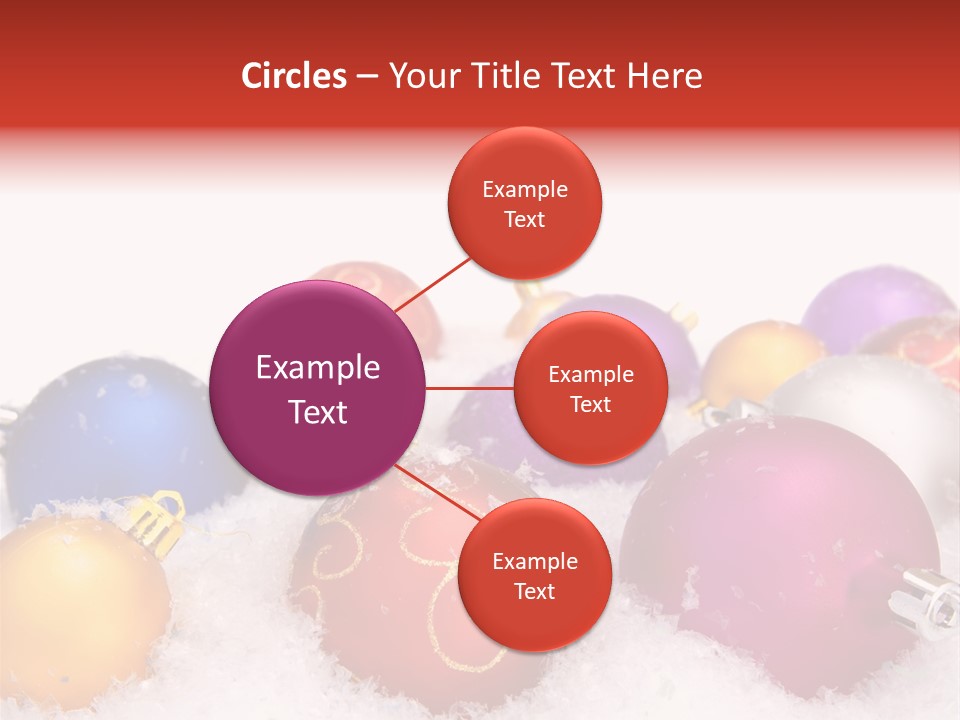 Decorate Object Merry PowerPoint Template