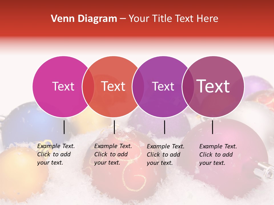 Decorate Object Merry PowerPoint Template