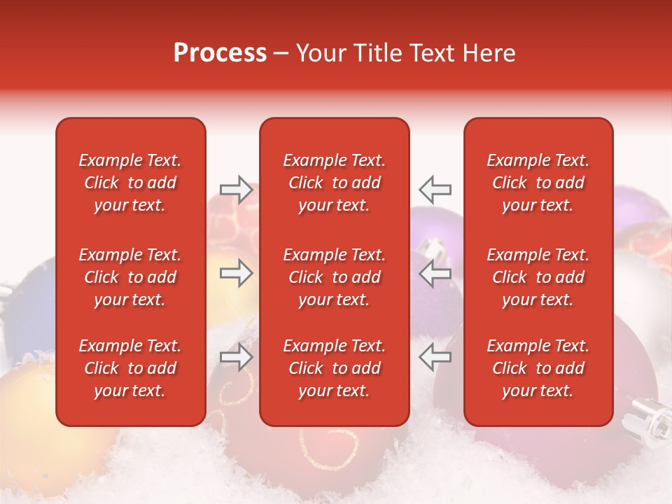 Decorate Object Merry PowerPoint Template