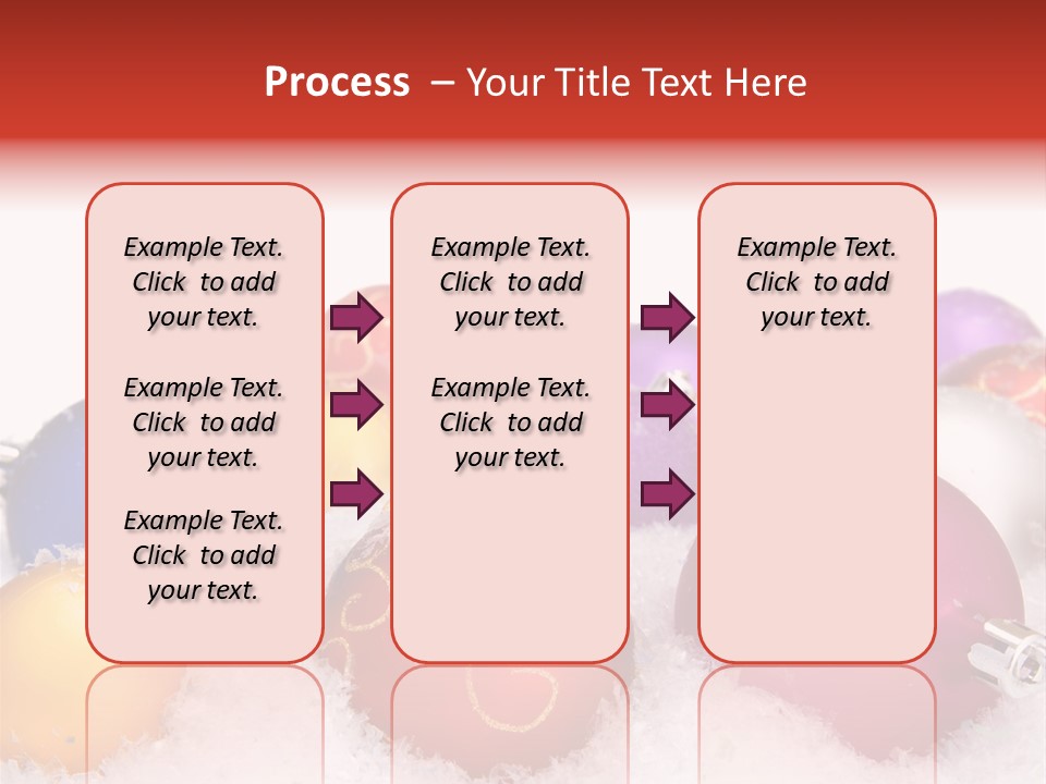 Decorate Object Merry PowerPoint Template