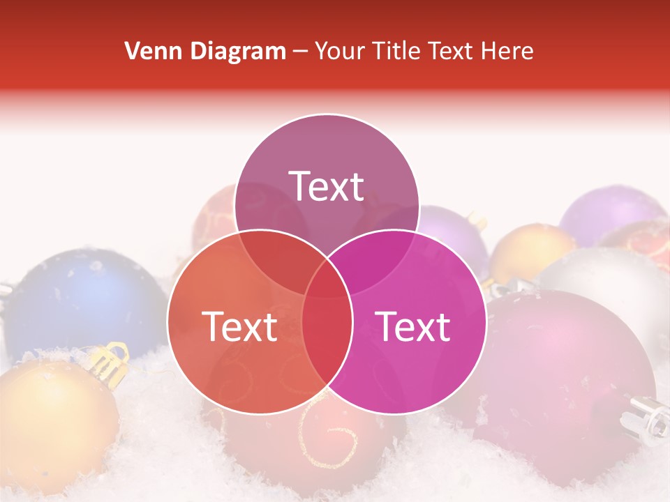 Decorate Object Merry PowerPoint Template