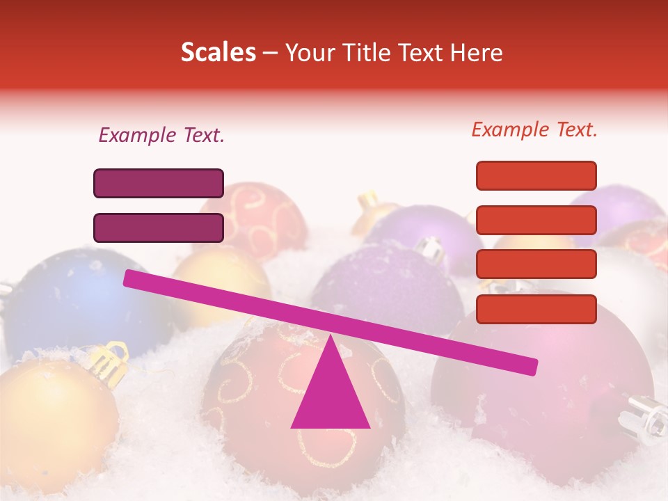 Decorate Object Merry PowerPoint Template