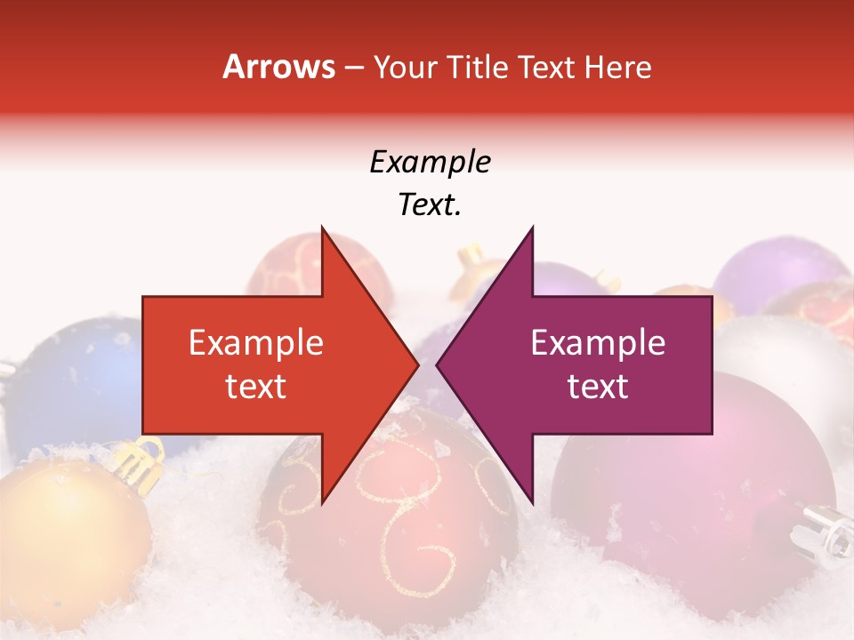 Decorate Object Merry PowerPoint Template