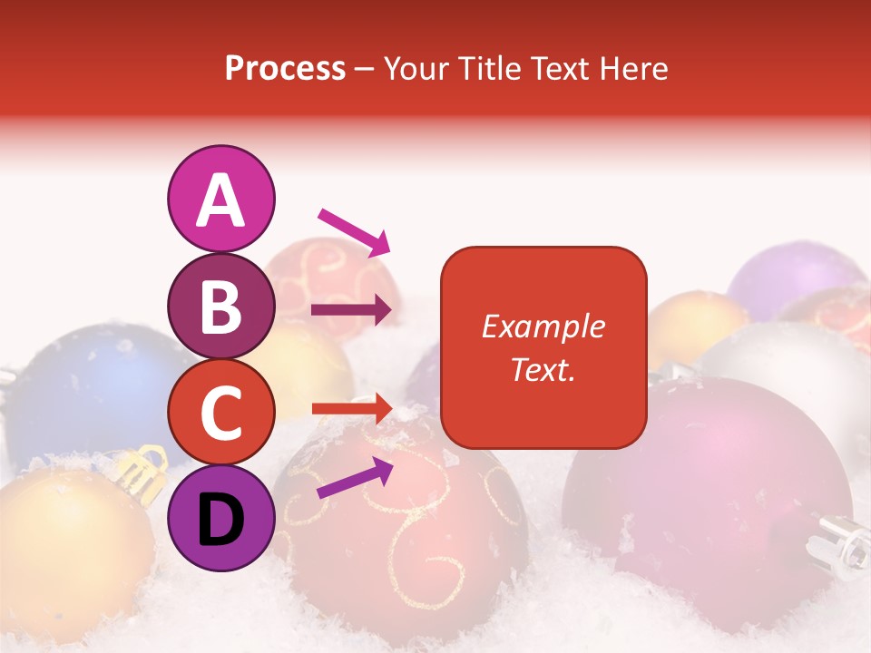 Decorate Object Merry PowerPoint Template