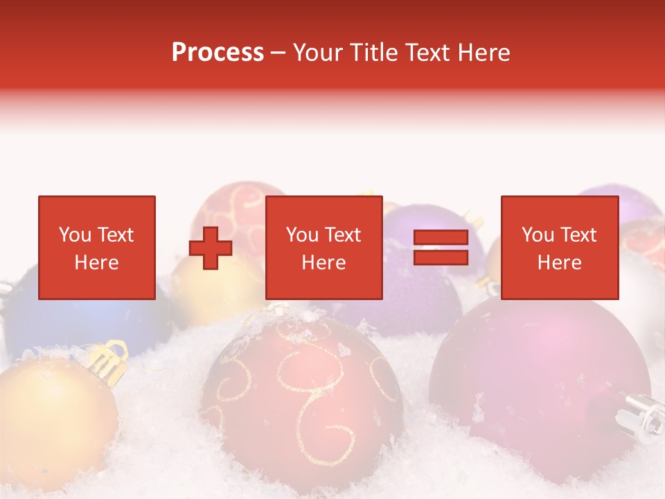 Decorate Object Merry PowerPoint Template