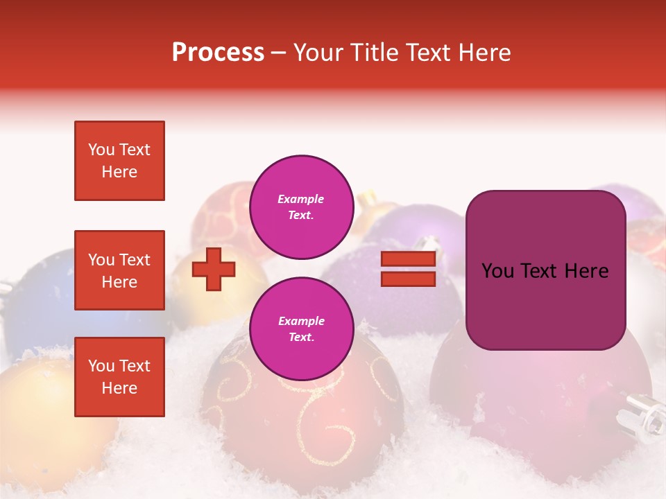 Decorate Object Merry PowerPoint Template