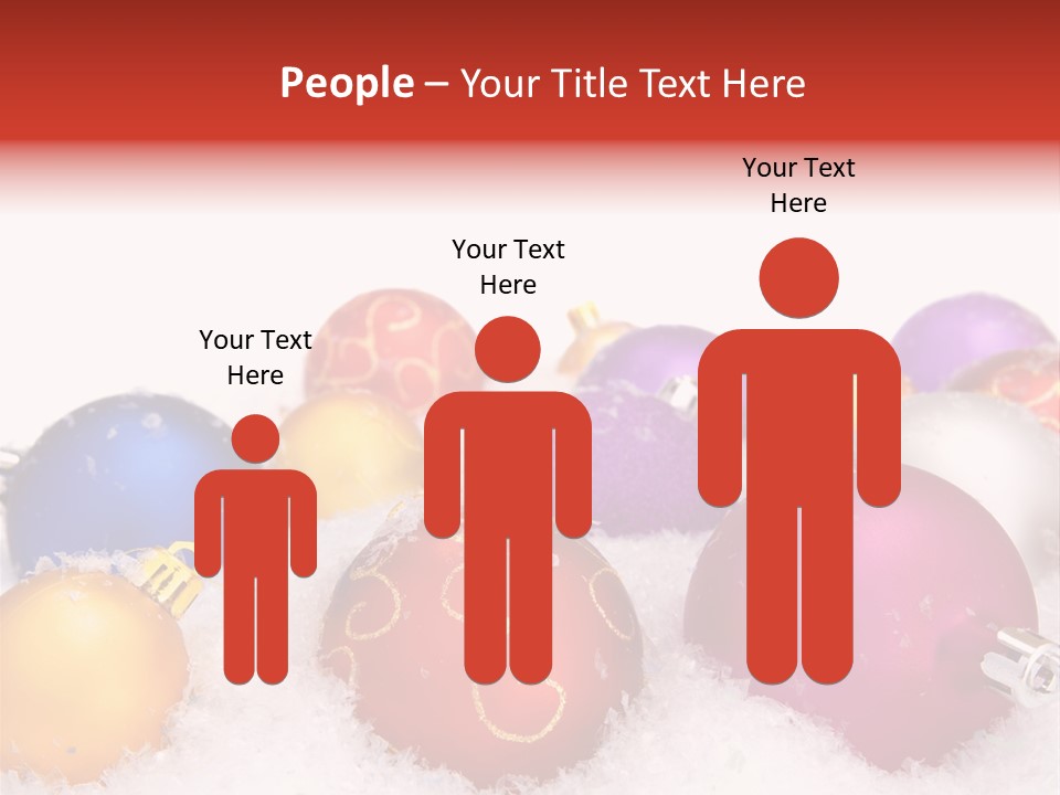 Decorate Object Merry PowerPoint Template