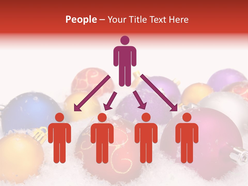 Decorate Object Merry PowerPoint Template