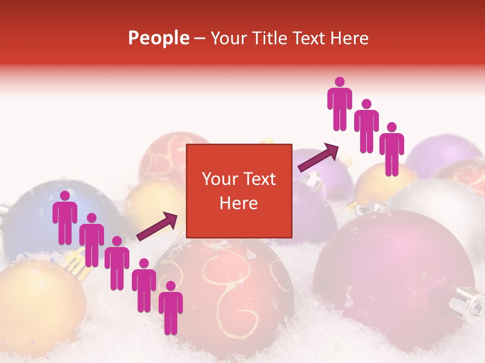 Decorate Object Merry PowerPoint Template