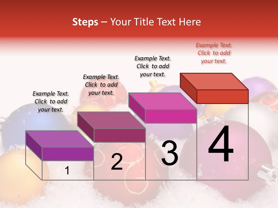 Decorate Object Merry PowerPoint Template