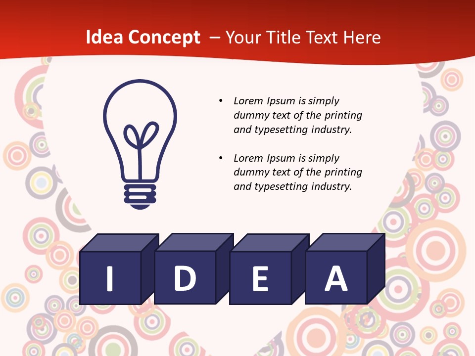 Romance Symbol Ornate PowerPoint Template