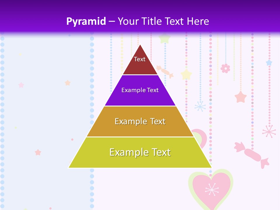 Candy Love Background PowerPoint Template