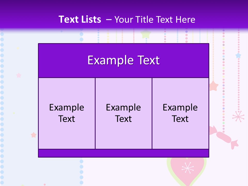 Candy Love Background PowerPoint Template