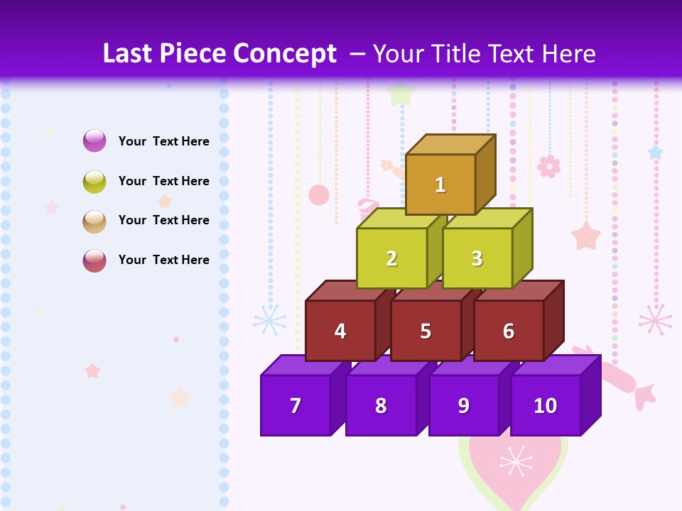 Candy Love Background PowerPoint Template