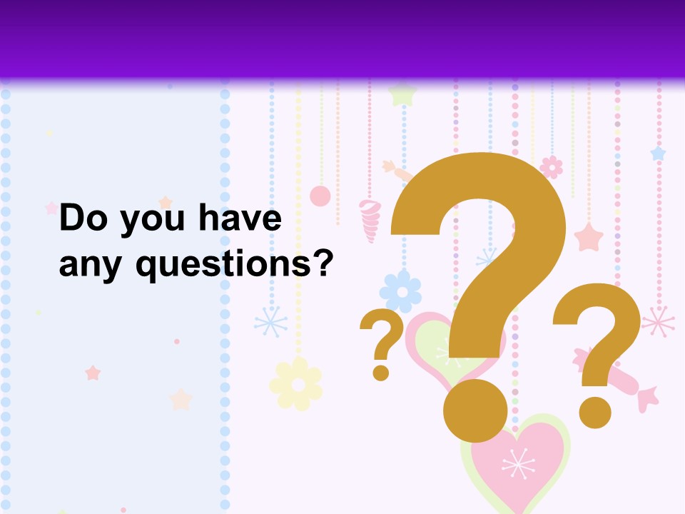 Candy Love Background PowerPoint Template