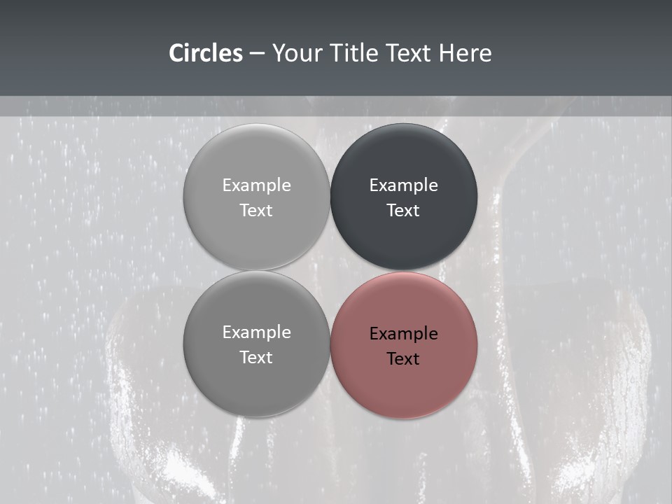 Necktie Close Dial PowerPoint Template