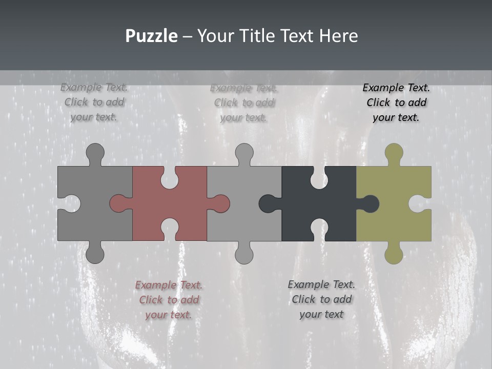 Necktie Close Dial PowerPoint Template