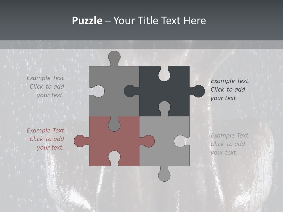 Necktie Close Dial PowerPoint Template