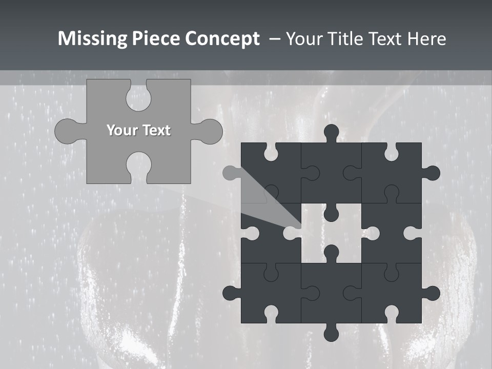 Necktie Close Dial PowerPoint Template