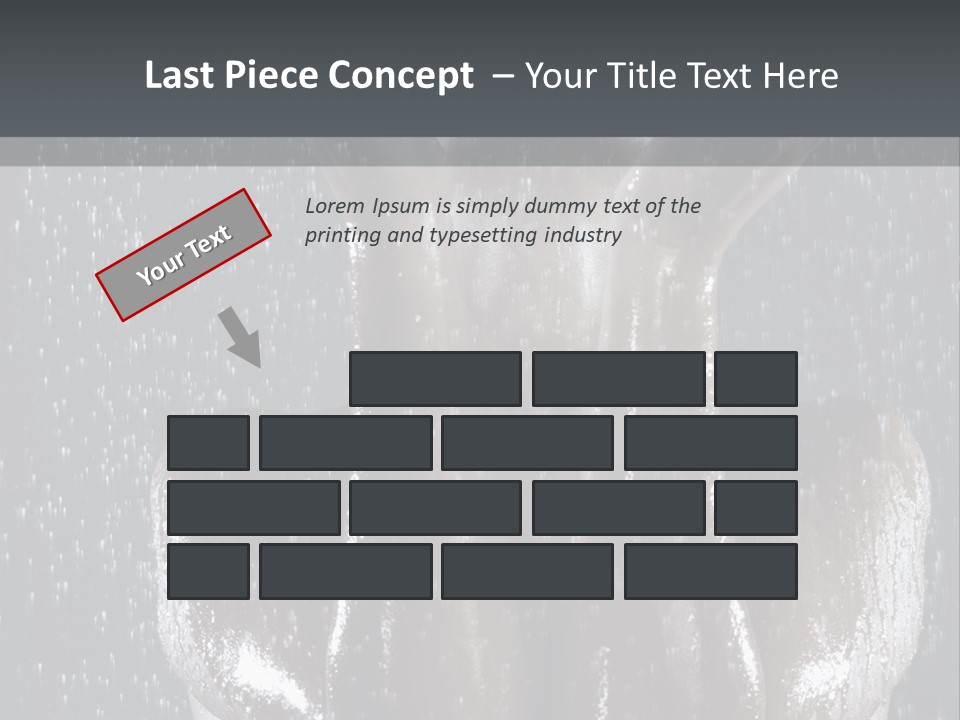 Necktie Close Dial PowerPoint Template