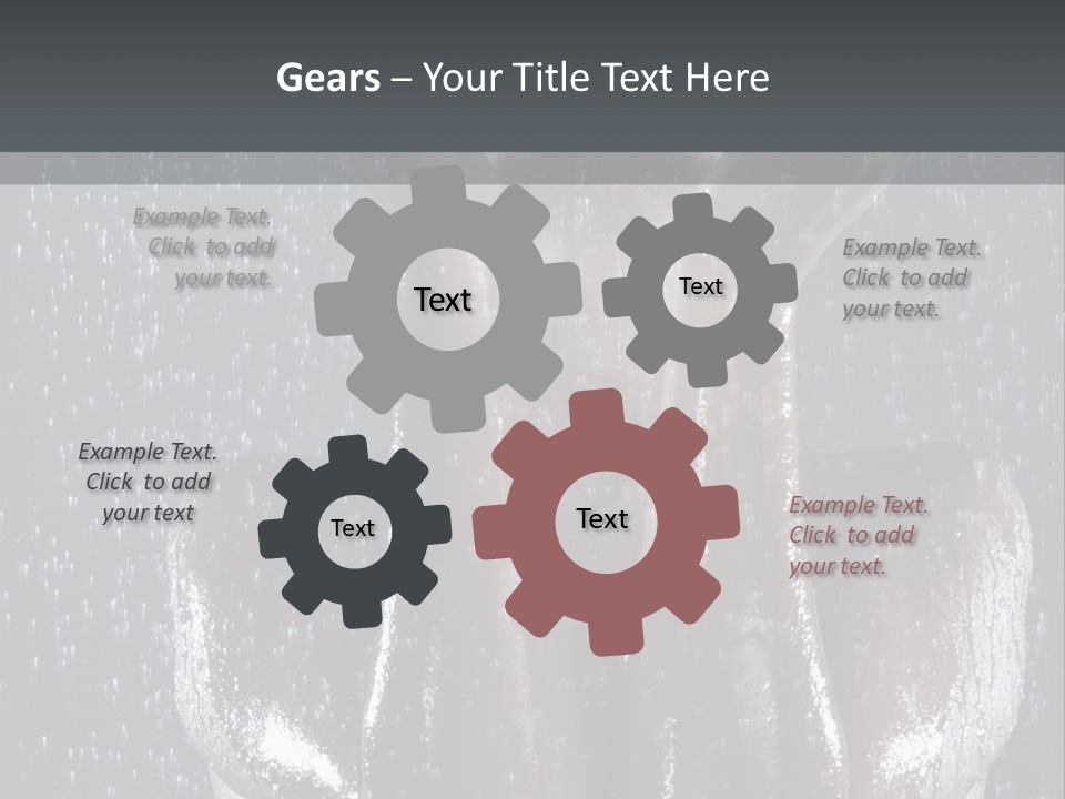 Necktie Close Dial PowerPoint Template