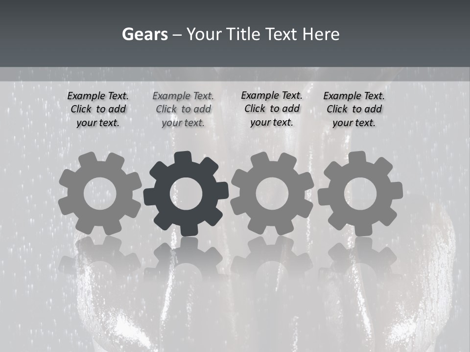 Necktie Close Dial PowerPoint Template