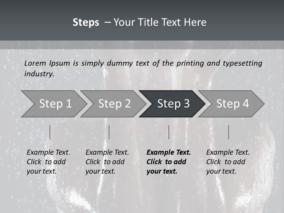 Necktie Close Dial PowerPoint Template