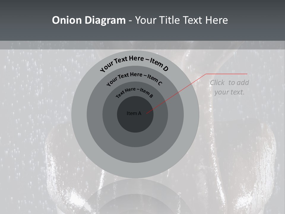 Necktie Close Dial PowerPoint Template