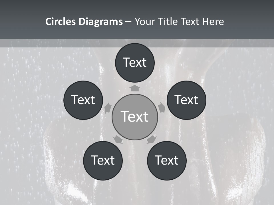 Necktie Close Dial PowerPoint Template