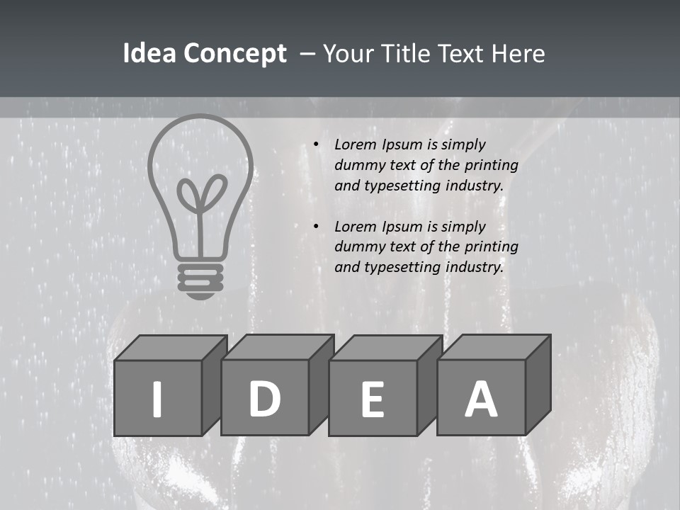 Necktie Close Dial PowerPoint Template