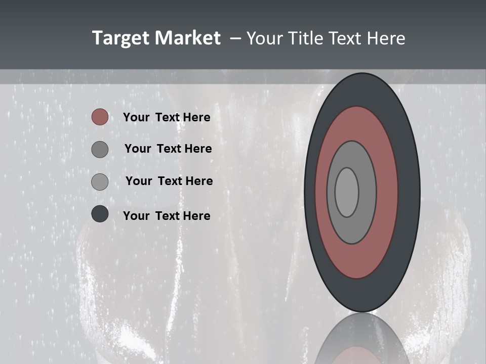 Necktie Close Dial PowerPoint Template