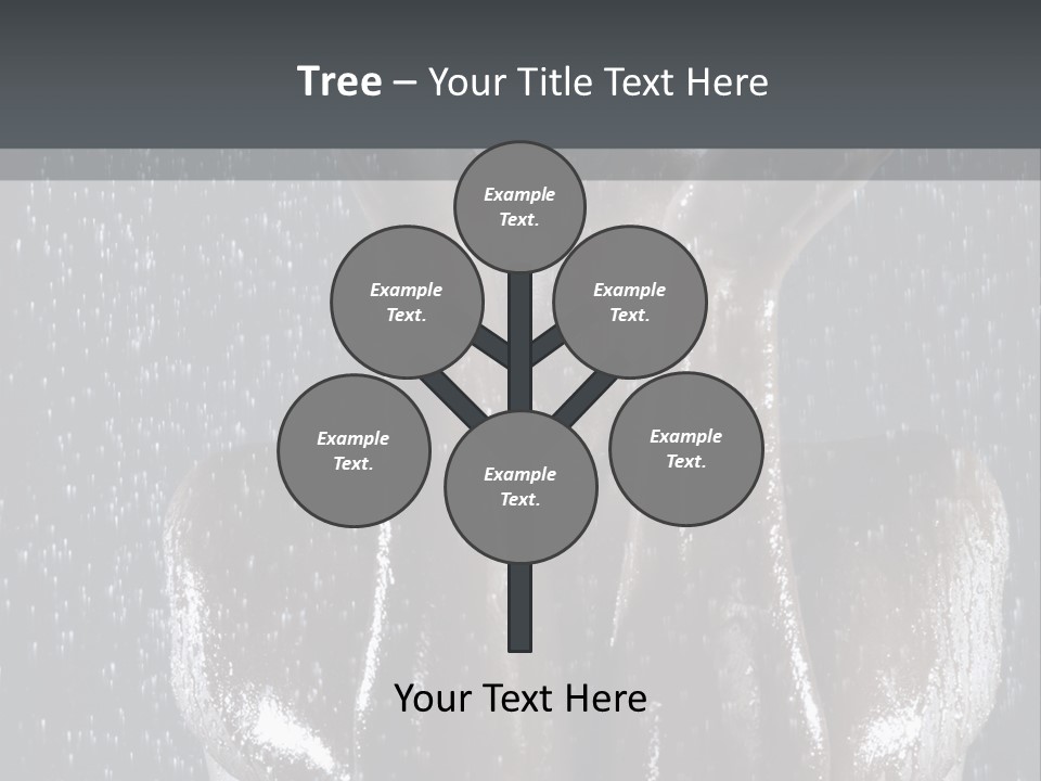 Necktie Close Dial PowerPoint Template