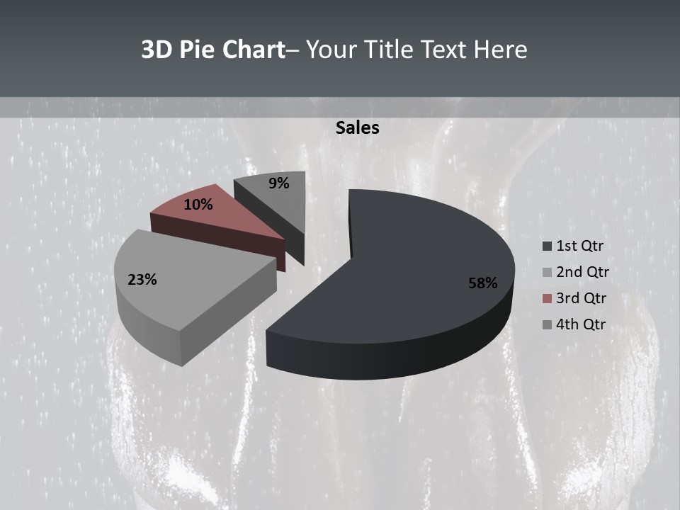 Necktie Close Dial PowerPoint Template