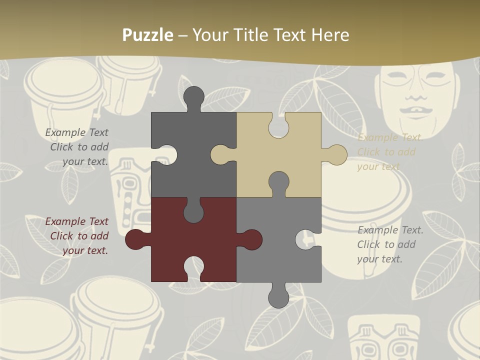 Bongo Aztec Design PowerPoint Template