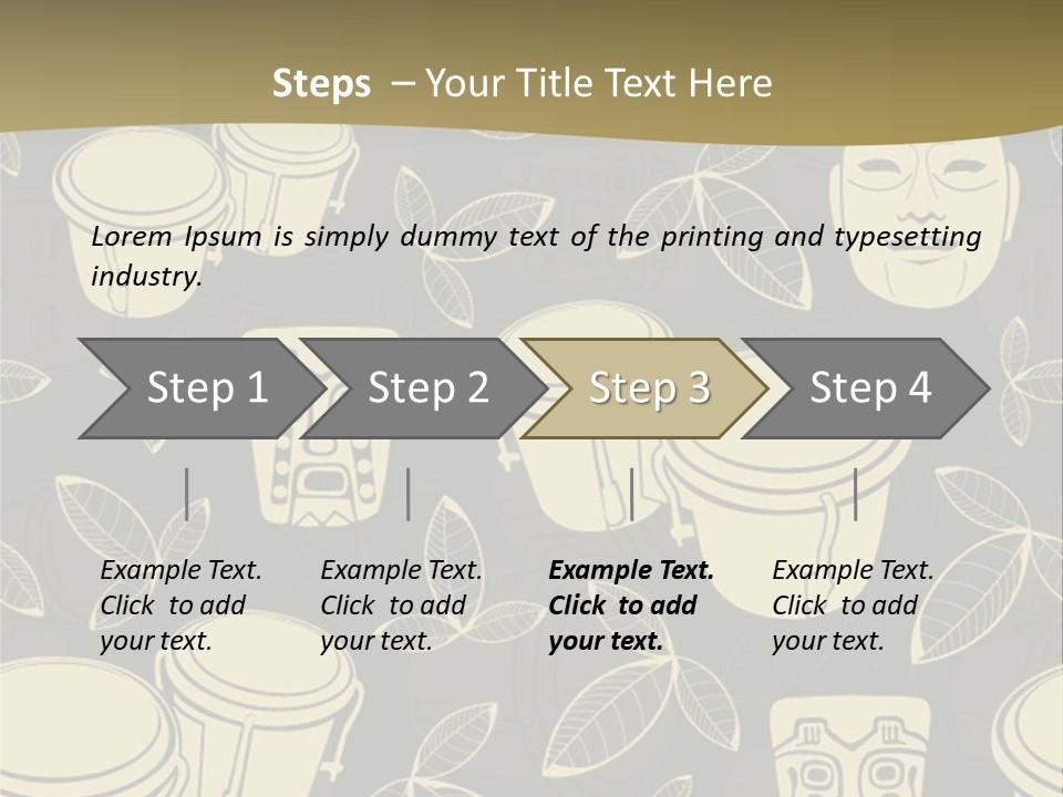 Bongo Aztec Design PowerPoint Template