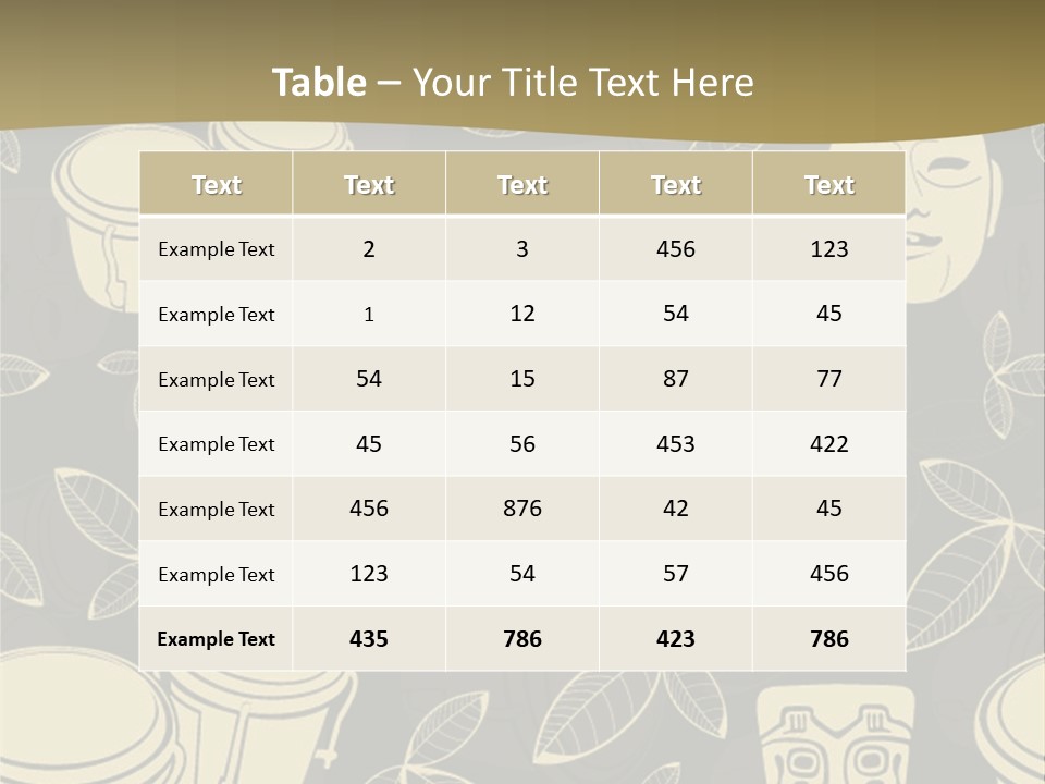 Bongo Aztec Design PowerPoint Template