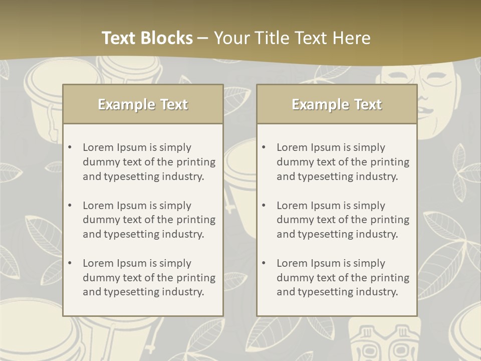 Bongo Aztec Design PowerPoint Template